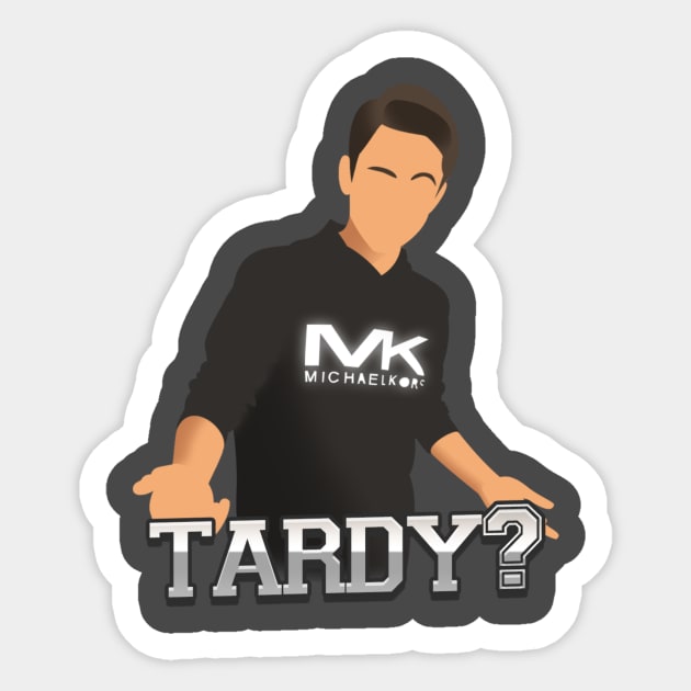 Tardy? Sticker by Chris_torres1